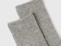 Носки из пряжи с кашемиром, Серый