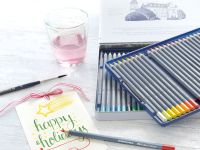 Набор карандашей акварельных Faber-castell "Goldfaber Aqua" 48 цв, в металлической коробке