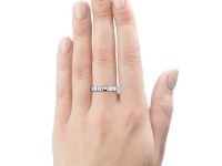 Кольцо из белого золота с бриллиантами э0901кц06220606