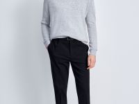 Укороченные брюки с эластичным поясом