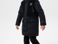 Пальто текстильное с полиуретановым покрытием для мальчиков