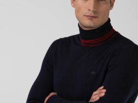 Мужская шерстяная водолазка Lacoste