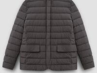 Утепленная куртка прямого силуэта