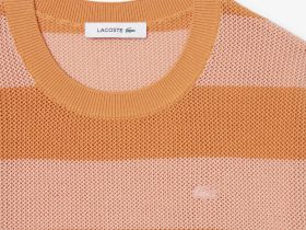 Женский свитер с коротким рукавом Lacoste