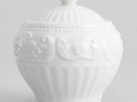 Сахарница Emboss White