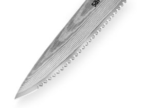 Нож кухонный для томатов Samura Damascus SD-0071/Y, сталь VG-10/дамаск, рукоять стеклотекстолит
