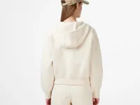 Женская толстовка Lacoste с капюшоном на молнии классического кроя