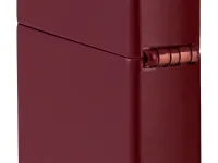 Зажигалка ZIPPO Classic с покрытием Merlot, латунь/сталь, бордовая, глянцевая, 38x13x57 мм