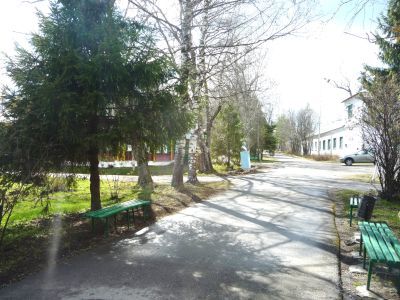 Территория санатория им. А.П. Бородина - место работы химика и композитора А.П. Бородина