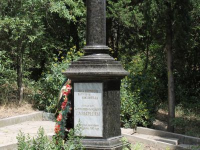 Могила подпольщиков Александра и Владимира Гавыриных