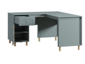 Письменный стол Велди 150x140 Серо-зеленый