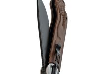 Складной нож Перемен Мысь BW, сталь 8Cr14MoV, рукоять FRN, коричневый