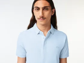 Мужское поло Lacoste PARIS стандартного кроя