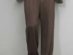 Брюки из вискозы, Коричневый