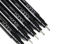 Линер Touch Liner Brush перо-кисть черный