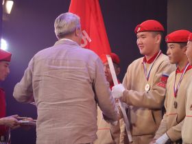В Якутске подвели итоги патриотического слета «Юнармии»