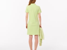 Женское платье-поло Lacoste приталенного кроя