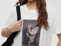 Футболка свободного кроя из капсулы Балет