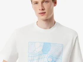 Мужская хлопковая футболка Lacoste