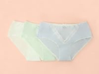 Набор трусов Maxi Slip, зеленый/голубой/бежевый