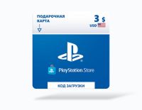 Карта оплаты Playstation Store 3 USD USA [Цифровая версия]