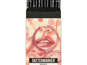Набор маркеров Sketchmarker "Brush Pro Skin Set v.2" 6 цветов в картонной упаковке