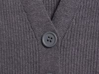 Вязаный жилет для девочек, Серый