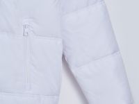 Утепленная куртка свободного силуэта