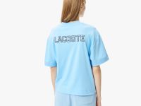 Женская футболка Lacoste свободного кроя