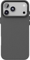 Клип-кейс VLP Lite Grid для Apple iPhone 18 Pro Max с MagSafe Серый