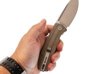 Складной нож Petrified BELUGA PFP01KAMWW, сталь K110, рукоять G10