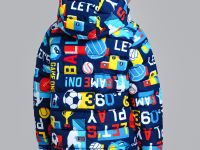 Куртка текстильная с полиуретановым покрытием для мальчиков