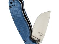 Складной нож Steelclaw Крыса, сталь AUS8, рукоять синяя микарта