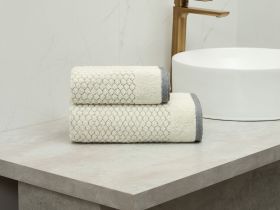 Полотенце махровое Girolamo, серое