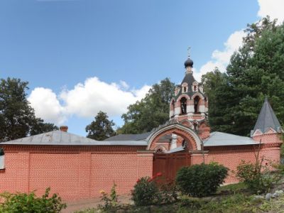 Ограда каменная с тремя башнями и воротами, 1862 г.