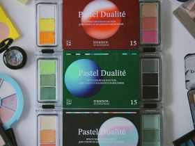 Набор пастели прессованной nuance. Pastel Dualit?, Le Silence (тишина), 15 цв