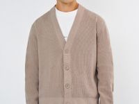 Кардиган из мягкой пряжи, Бежевый