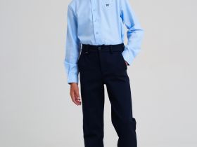 Сорочка текстильная для мальчиков (regular fit)