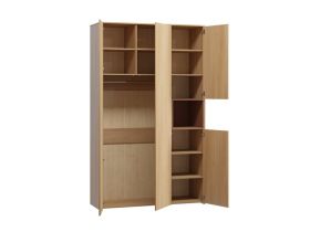 Распашной шкаф Висмар 3-153x240 Дуб Барбера