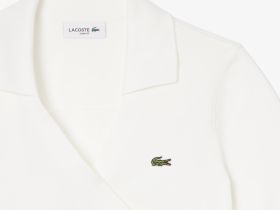 Женское хлопковое поло Lacoste