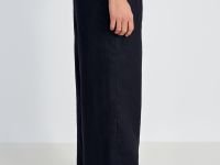 Брюки прямого кроя изо льна