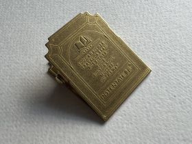 Зажим для бумаги Potentate "Romance" 3х4,5 см