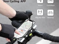 Универсальный держатель смартфона и пауэр-банка на вынос Bone Bike Tie Pro Pack 2 4.7"- 7.2" (черный)