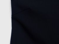 Корсетный топ из поливискозы, Черный