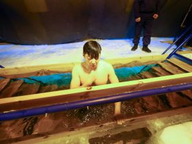 Айсен Николаев принял участие в мероприятиях Крещения Господня