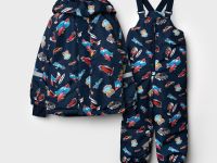 Комплект текстильный с полиуретановым покрытием для мальчиков: куртка, полукомбинезон