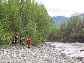 «В горах Семи Хребтов. Водопады хребта Сэттэ Дабан»