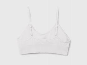 Базовый топ в рубчик, Белый