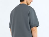 Футболка из плотного хлопка, Серый