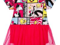 Платье-боди детское трикотажное для девочек